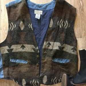 🍂Vintage Tribal Vest🍁16-18w